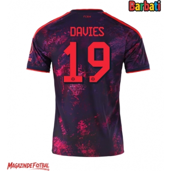 Bayern Munich Alphonso Davies #19 Tricou Fotbal Replică 2026-27 Barbati Treilea